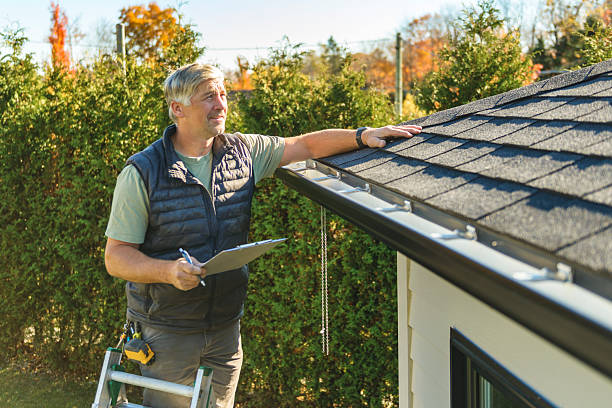 Professional Roofing technician working in Plymouth, NH
